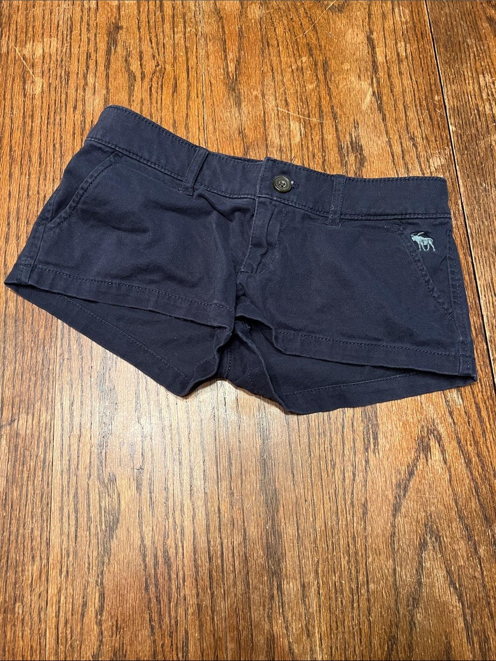 Vintage 90’s abercrombie Kids Navy Low-Rise Girls' Shorts